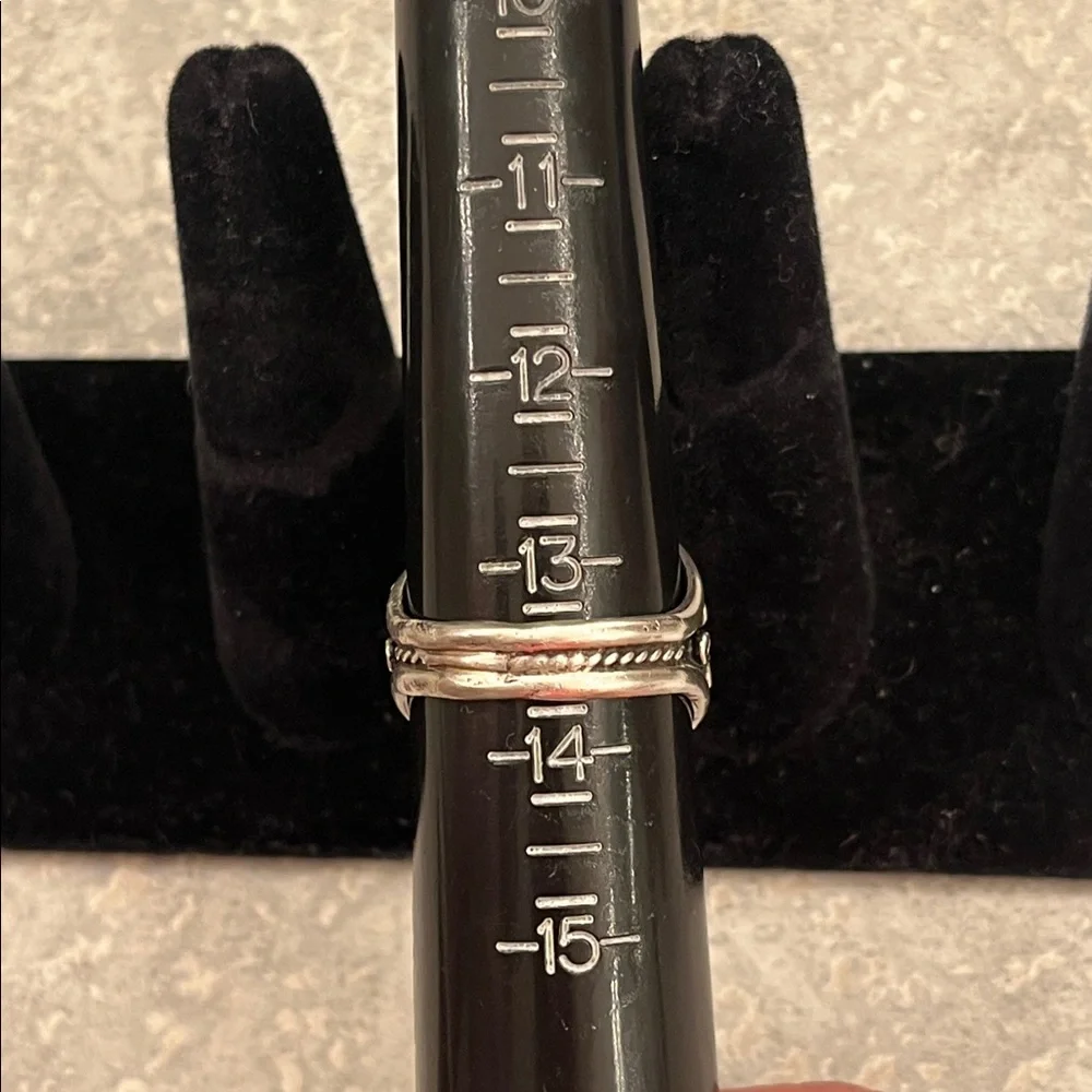 Sterling Turquoise Ring Size 13.5 Native American - Picture 3 of 11